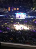 Thrilling Basketball Game in a Packed Arena