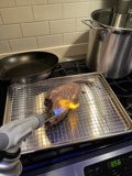 Sizzling Steak on the Grill