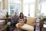 Cozy Living Room Vignette