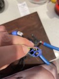 Wire cutters in action