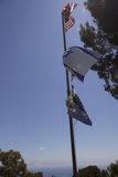 Proudly waving in the blue sky