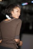 Brown Shirt Beauty