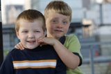 Happy Boys Strike a Pose
