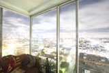 Cityscape View from the Living Room