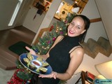 Christmas Feast with a Tree