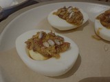 Gourmet Deviled Eggs with Caramelized Onions