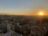 Sunset Over the Urban Jungle