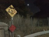 Graffiti on a Street Sign in Los Angeles