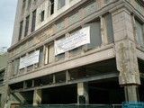 Demolition of Boarded-Up Office Building