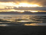 Sunset Stroll on the Beach