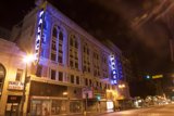 Neon-Lit Metropolis Intersection