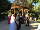 A Fairytale Moment in the Gazebo