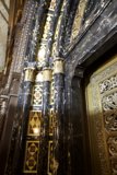 Majestic Pillars of the Cathedral of the Holy Cross in Paris