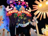 Festive Display with Celestial Accents