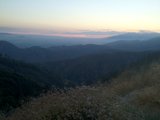 Sunset over San Bernardino Mountains