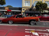 Red Convertible with Spoke Wheels