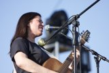 Musician performing at Coachella