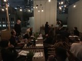 Rooftop Restaurant Gathering
