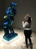 Capturing Blue Beauty at The Broad