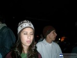 Nighttime Beanie Portrait