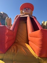 Giant Inflatable Scarecrow Slide at Fall Festival