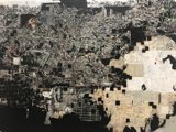 Collaged Map Painting