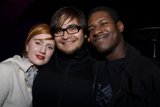 Formal Portrait of Three Happy Adults