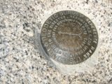 Directional Plaque on Rocky Terrain