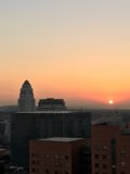 Los Angeles Sunset Skyline