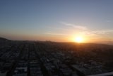 San Francisco Sunset from Above