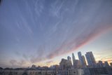 Sunset over the Urban Metropolis
