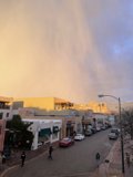 Rainbow Over an Urban Street