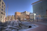 The Majestic Fountain in the Heart of the City