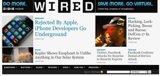 Wired's Sleek Website Design Captures Attention