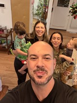 Family Holiday Selfie at Home