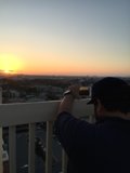 Sunset View from Balcony