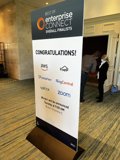 Congratulations Banner at the End of a Conference