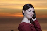 Penelope at Sunset: A Portrait in Golden Light