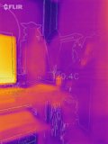 Thermal Vision 3D Printer Workshop Scene
