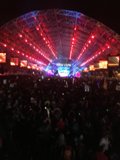 Urban Nightlife at a Concert