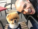 Dave Posing With Jiff
