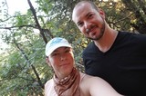 Happy Couple in Forest Setting Selfie