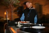 DJ S at the Turntable