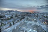 Sunset Over the City