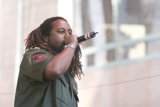 Entertainer with Dreadlocks