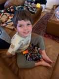 Childhood Joy on a Cozy Afternoon