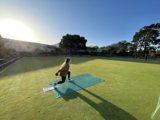 Practicing on the Golf Course