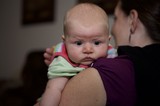 Skeptical Baby Stares Down the Camera Lens