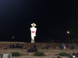The Majestic Statue of Fort Marcy Ballpark