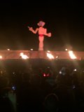 The Fiery Showman: A Stunning Performance at the Fort Marcy Ballpark